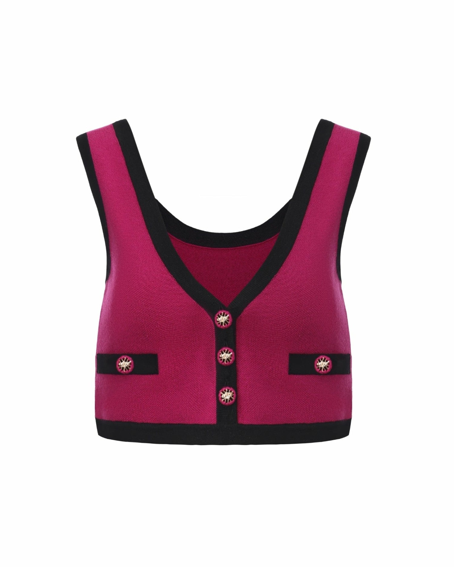 Lisette Knit Set: Magenta Knit Set for Country Club Brunch | Nana Jacqueline
