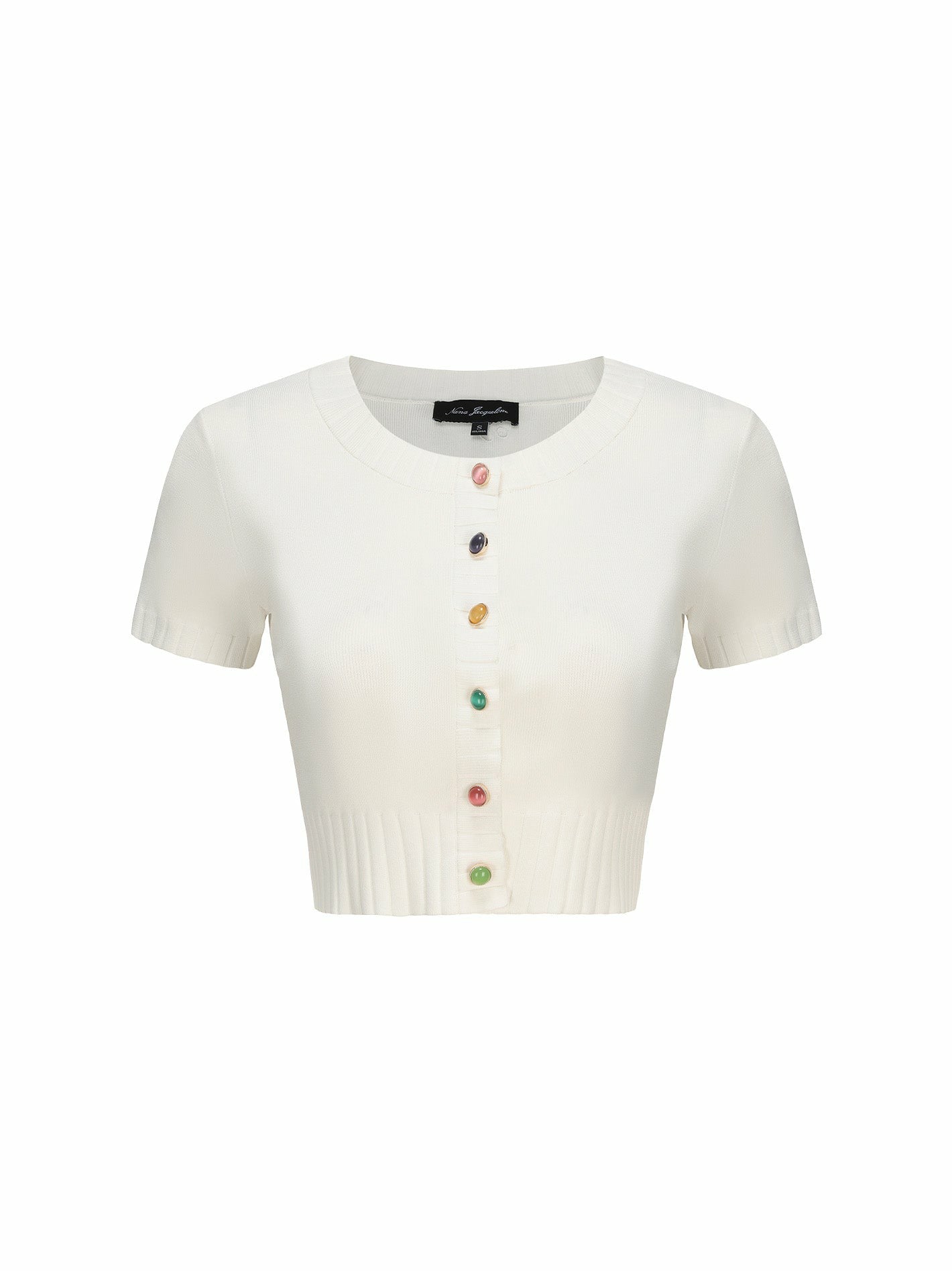 Kennedy Knit Top Set: White Knit Set for Resort Brunch | Nana Jacqueline