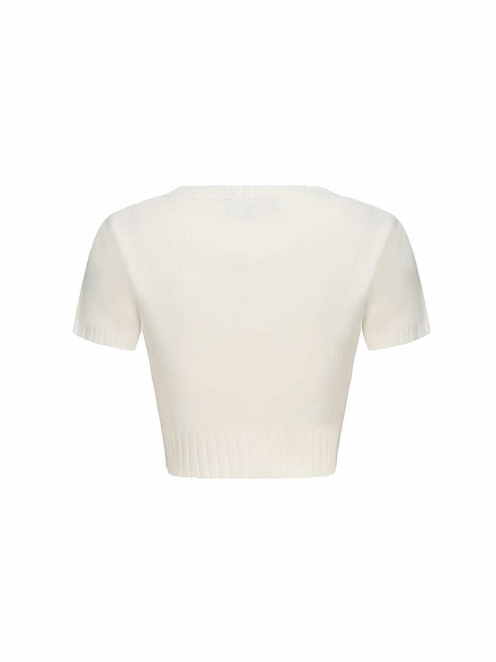Kennedy Knit Top Set: White Knit Set for Resort Brunch | Nana Jacqueline