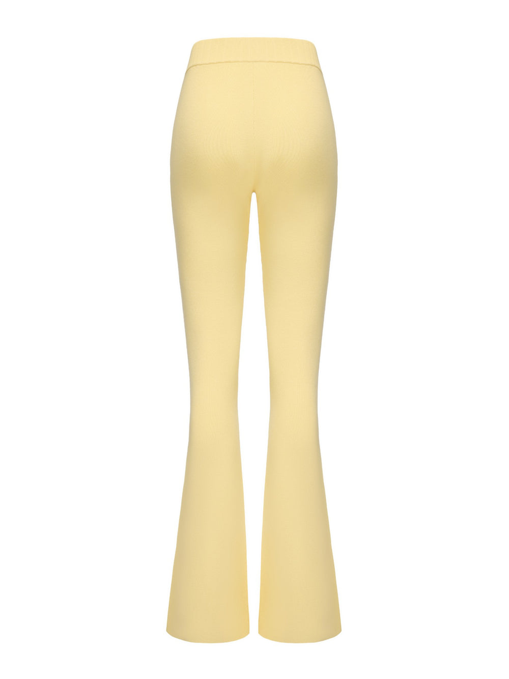 Holly Pants: Yellow Knit Pants for Resort Brunch | Nana Jacqueline
