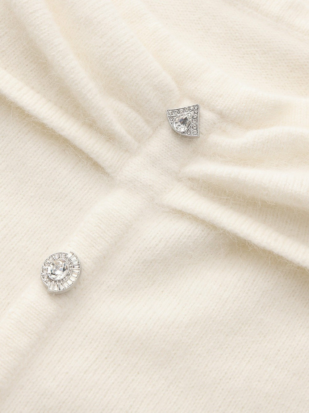 Brigitte Off-Shoulder Knit White Top: White Knit Top for Brunch | Nana Jacqueline