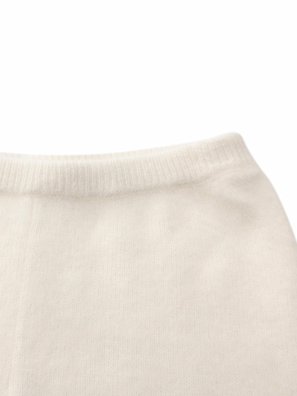 Brigitte Brushed Knit White Lounge Shorts | Nana Jacqueline