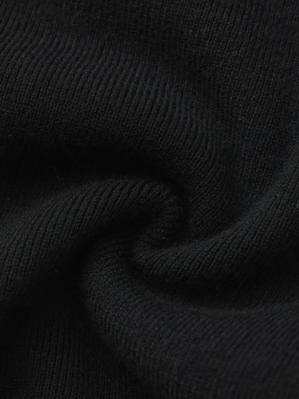 Yvette Contrast Knit Black Cardigan: Black Cardigan for Weekend Brunch | Nana Jacqueline