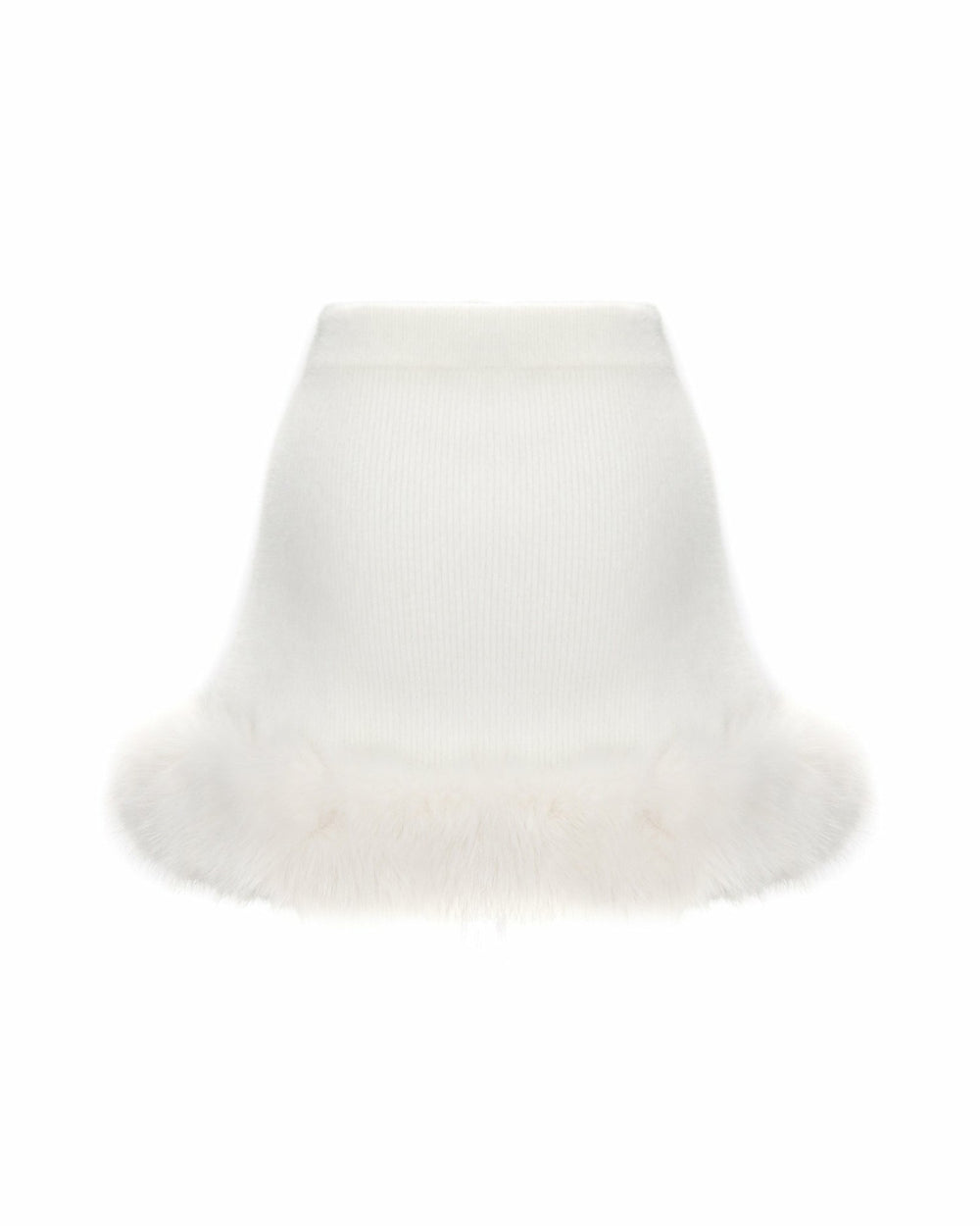 Anika Mini Skirt: White Mini Skirt for Holiday Party | Nana Jacqueline