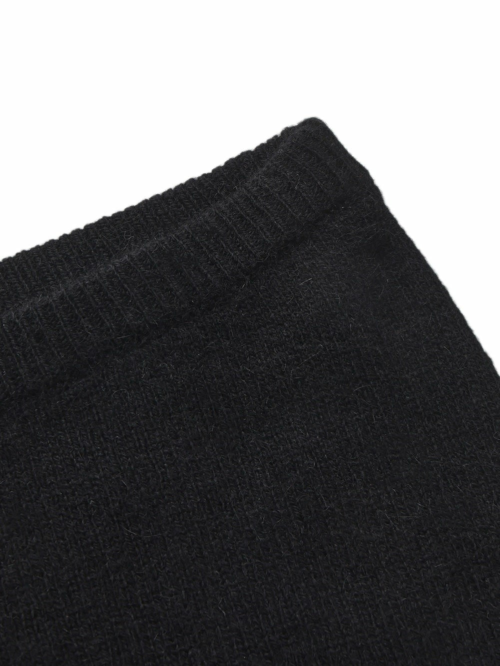 Brigitte Brushed Knit Black Lounge Shorts | Nana Jacqueline