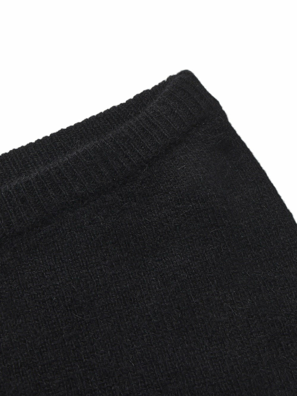Brigitte Brushed Knit Black Lounge Shorts | Nana Jacqueline