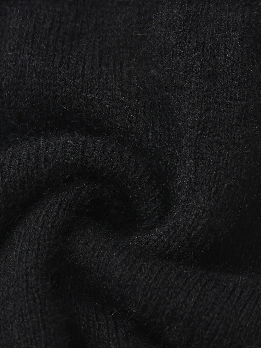 Brigitte Brushed Knit Black Lounge Shorts | Nana Jacqueline