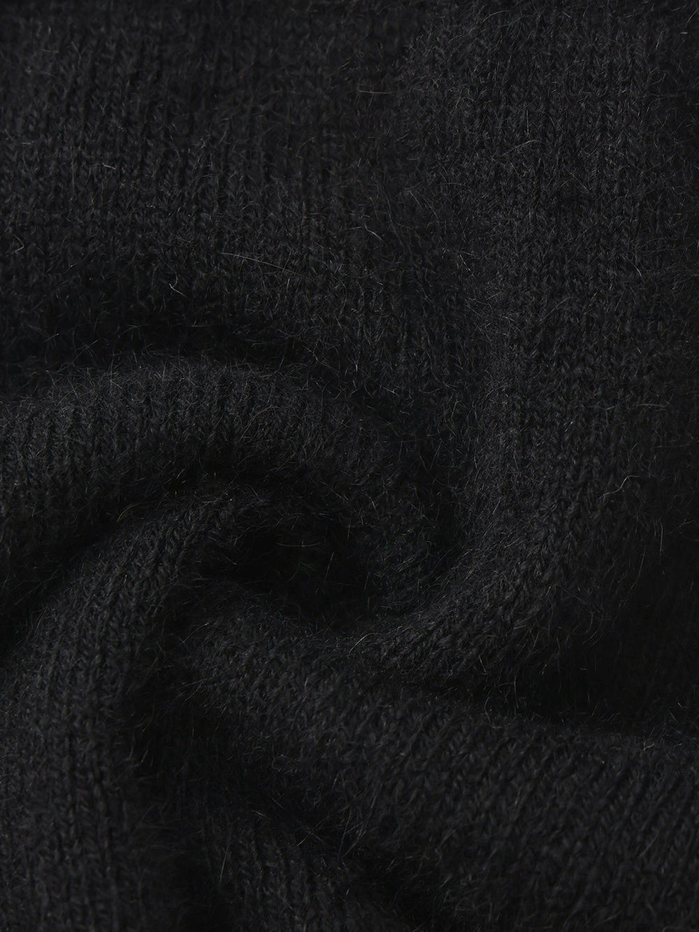 Brigitte Brushed Knit Black Lounge Shorts | Nana Jacqueline