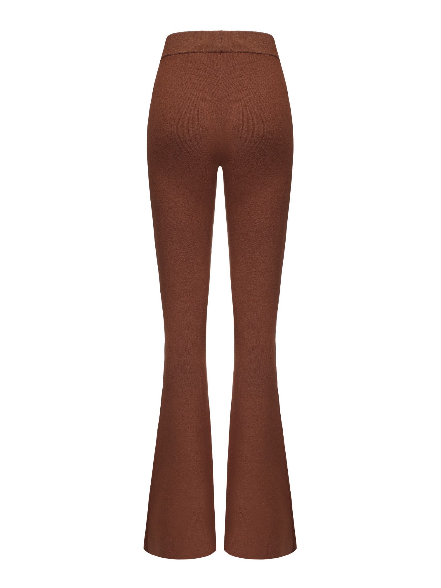 Holly Pants: Brown Knit Pants for Resort Brunch | Nana Jacqueline