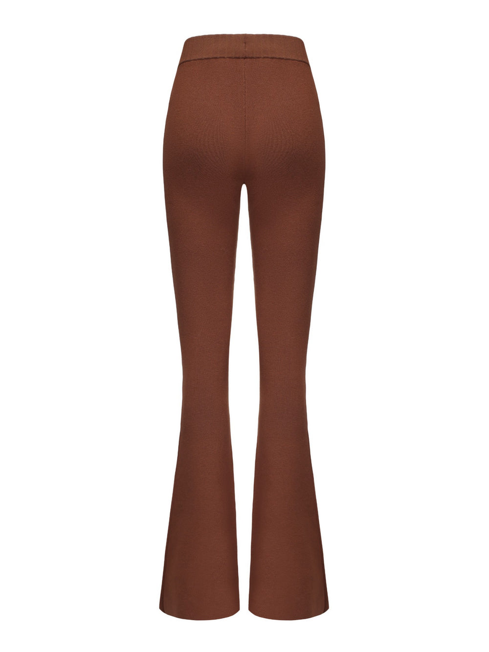 Holly Pants: Brown Knit Pants for Resort Brunch | Nana Jacqueline