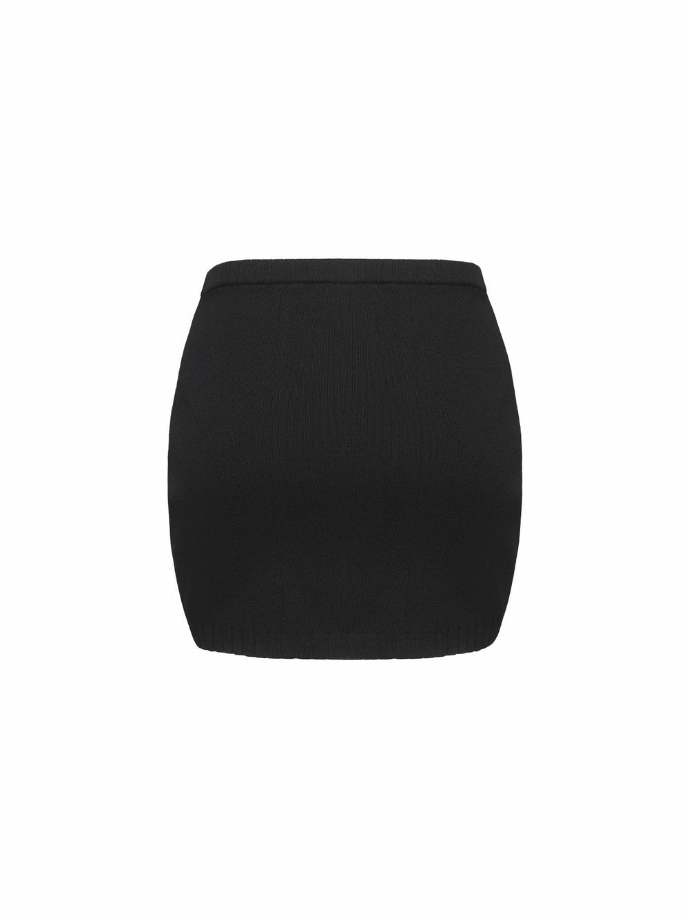 Kennedy Knit Skirt: Black Mini Skirt for Girls' Night Out | Nana Jacqueline