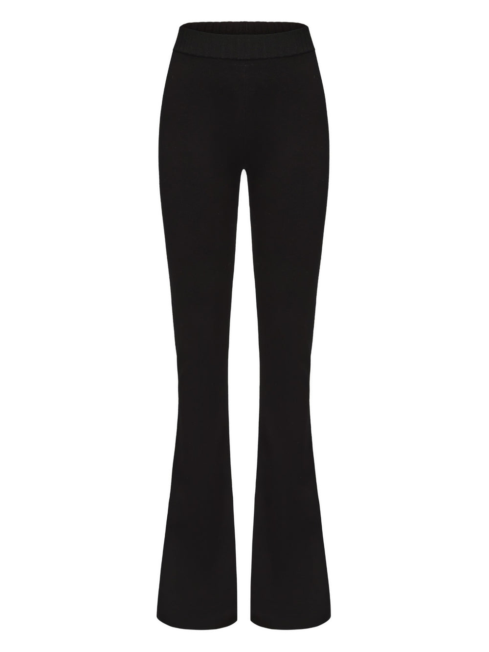 Holly Pants: Black Knit Pants for Resort Brunch | Nana Jacqueline