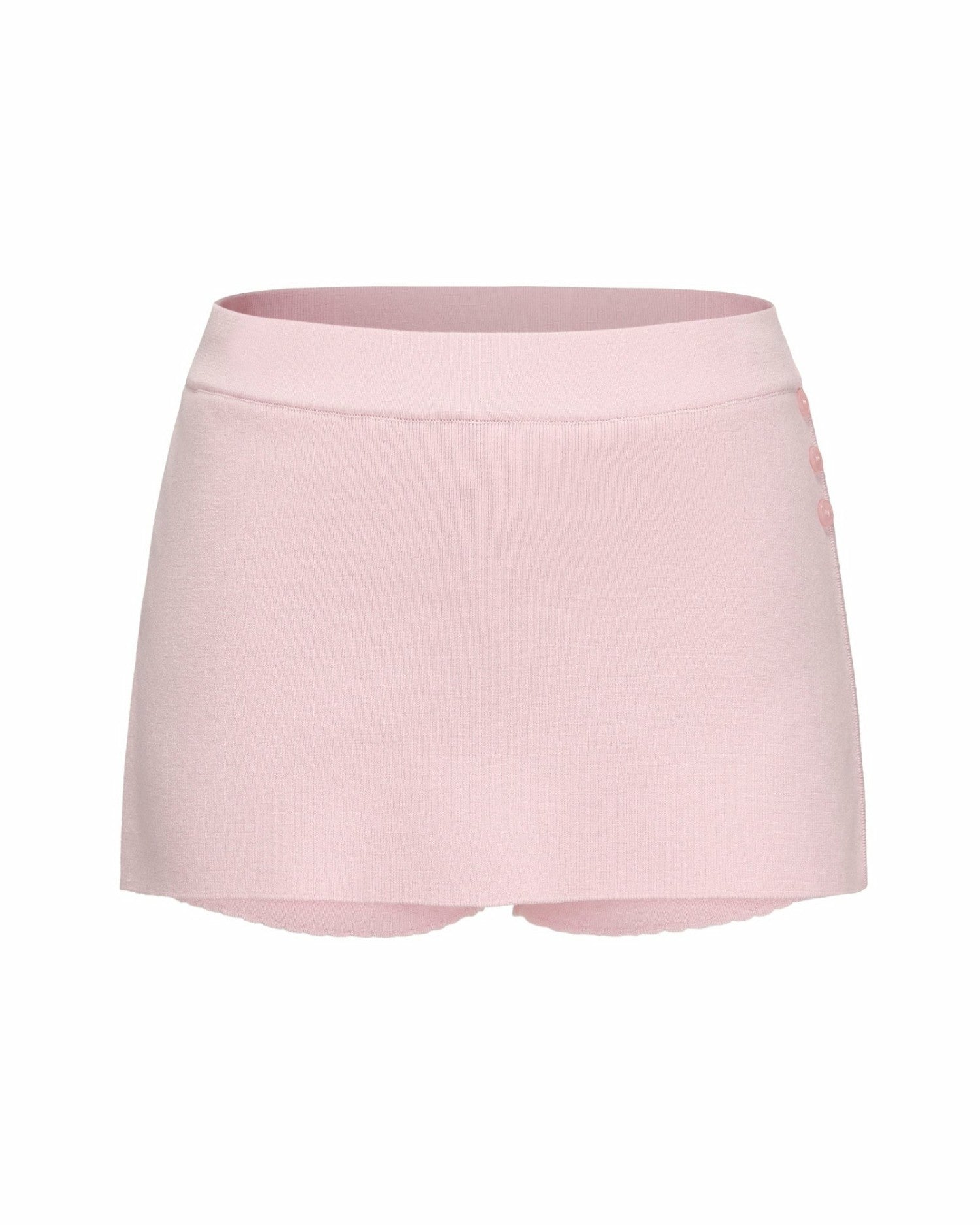 Carrie Shorts: Pink Knit Shorts for Resort Brunch | Nana Jacqueline