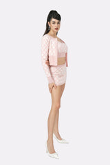 Penelope Skirt: Pink Mini Skirt for Brunch | Nana Jacqueline