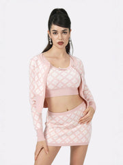 Penelope Skirt: Pink Mini Skirt for Brunch | Nana Jacqueline
