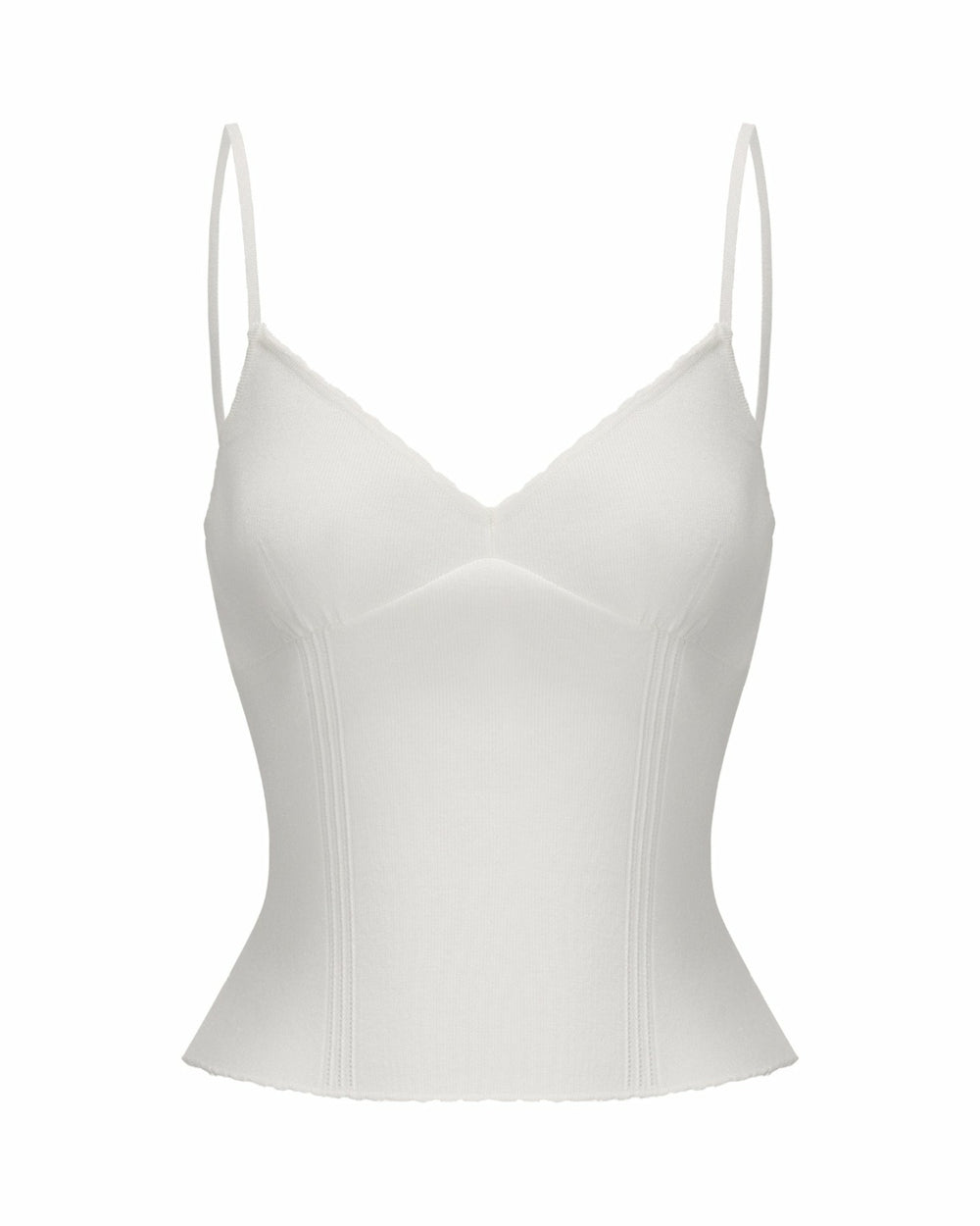 Carrie Top: White Knit Top for Brunch | Nana Jacqueline