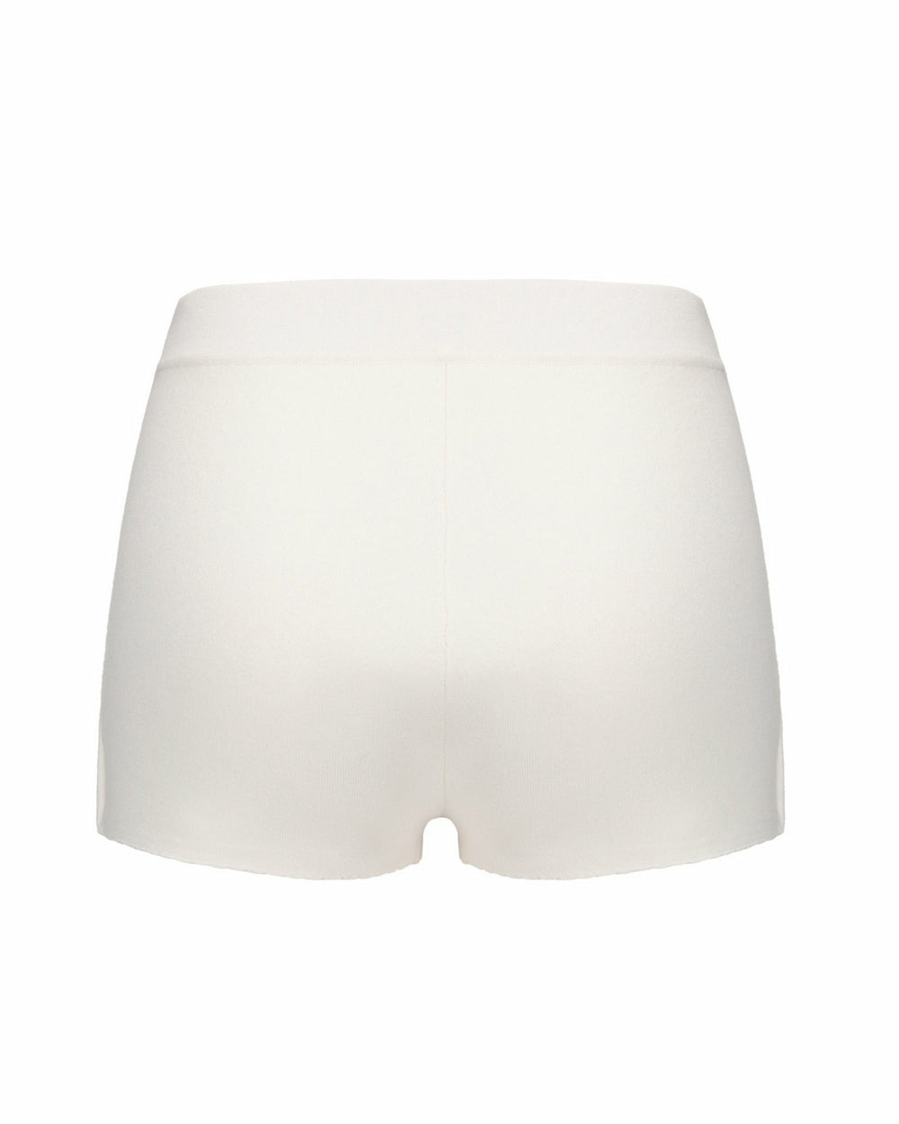 Carrie Shorts: White Knit Shorts for Resort Brunch | Nana Jacqueline