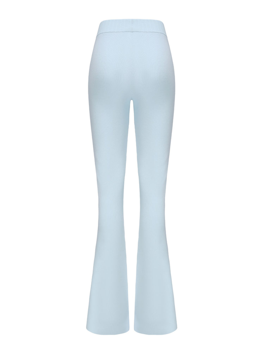 Holly Pants: Blue Knit Pants for Resort Outfit | Nana Jacqueline