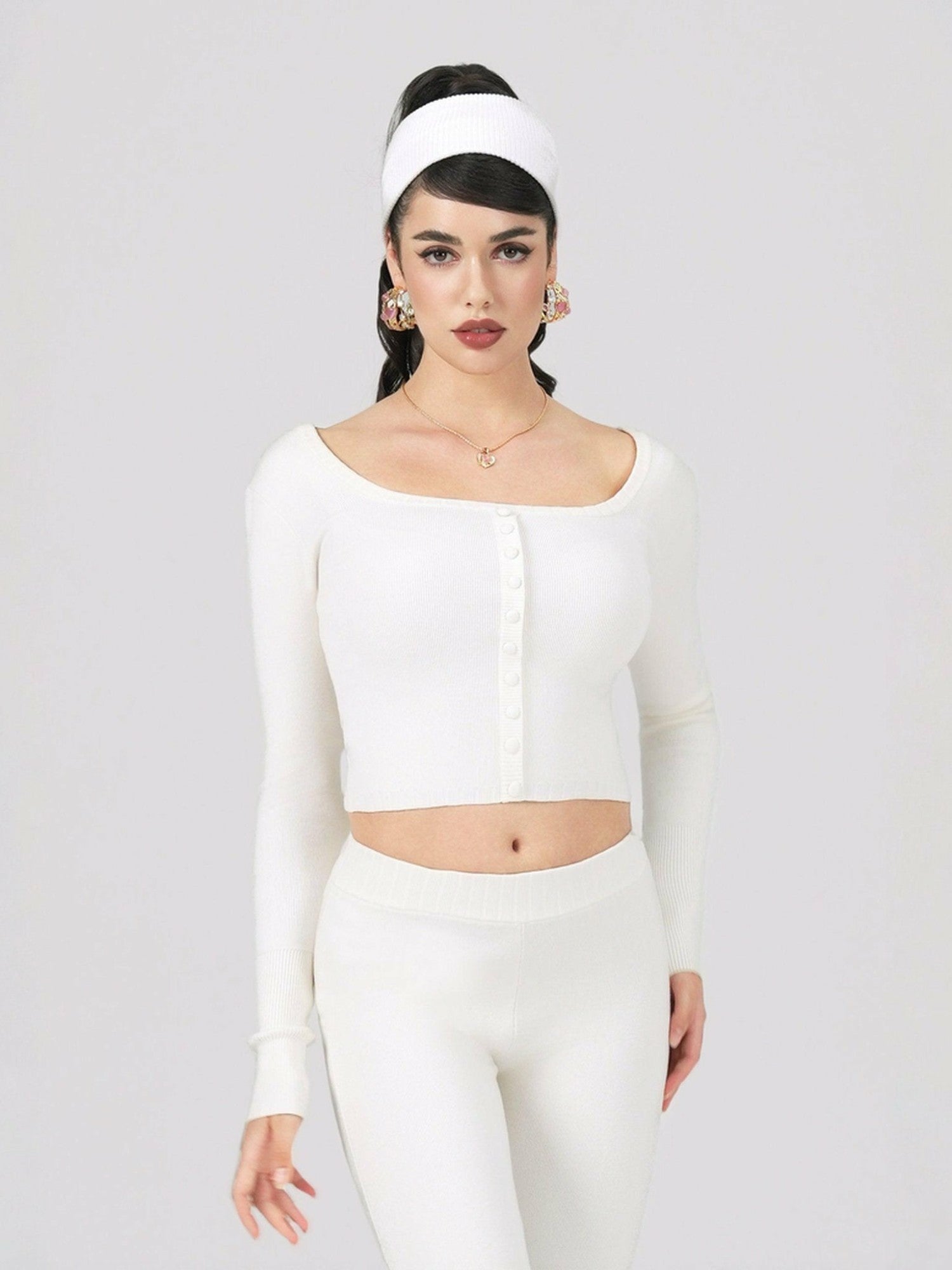 Holly Pants: White Pants for Resort Brunch | Nana Jacqueline