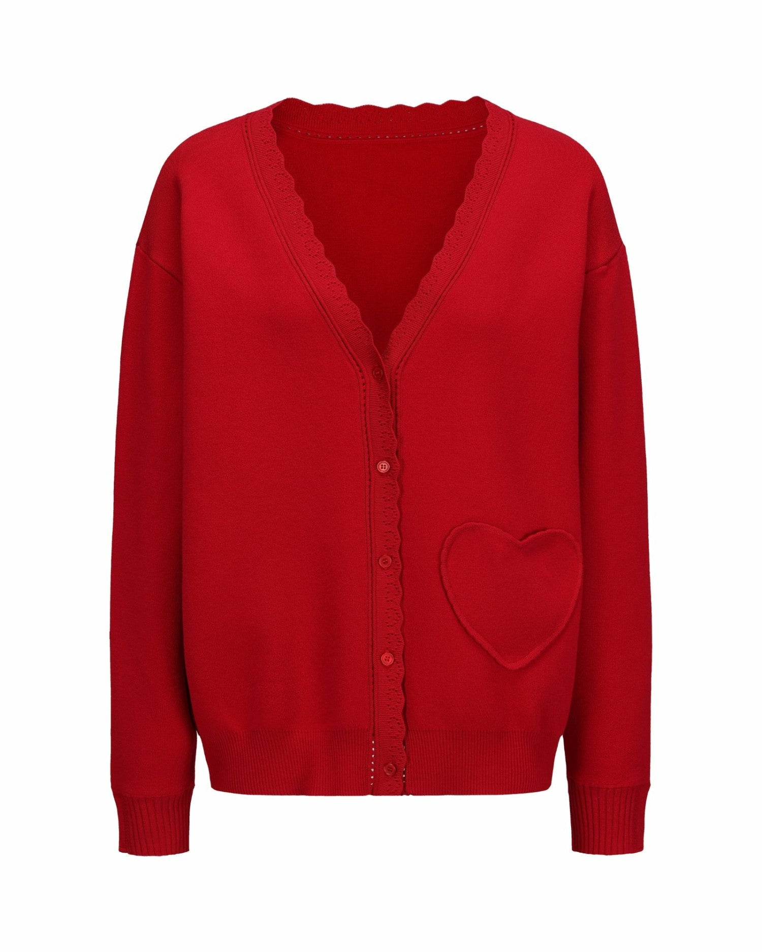 Carrie Cardigan: Red Cardigan for Brunch | Nana Jacqueline