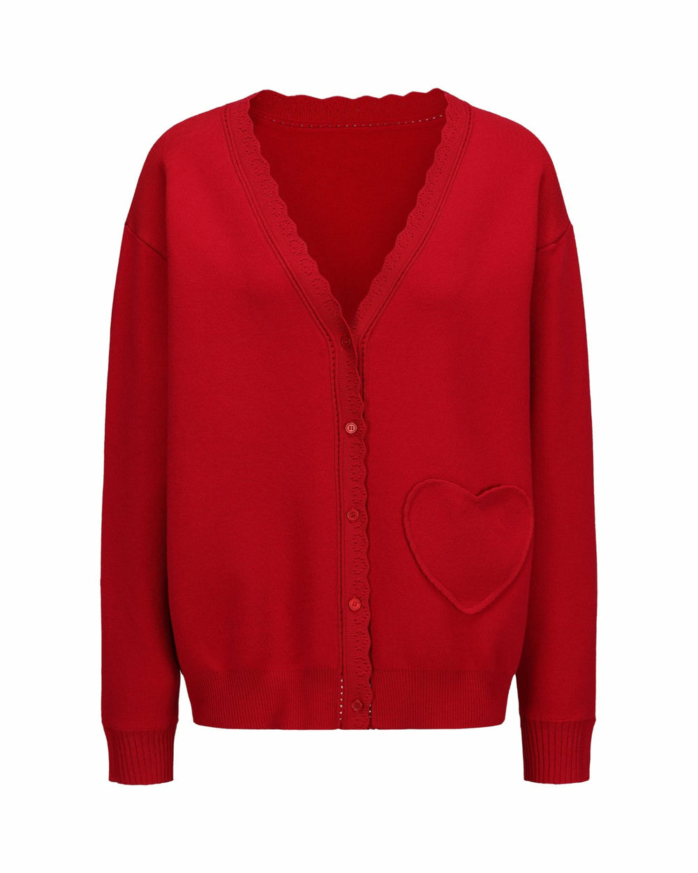 Carrie Cardigan: Red Cardigan for Brunch | Nana Jacqueline