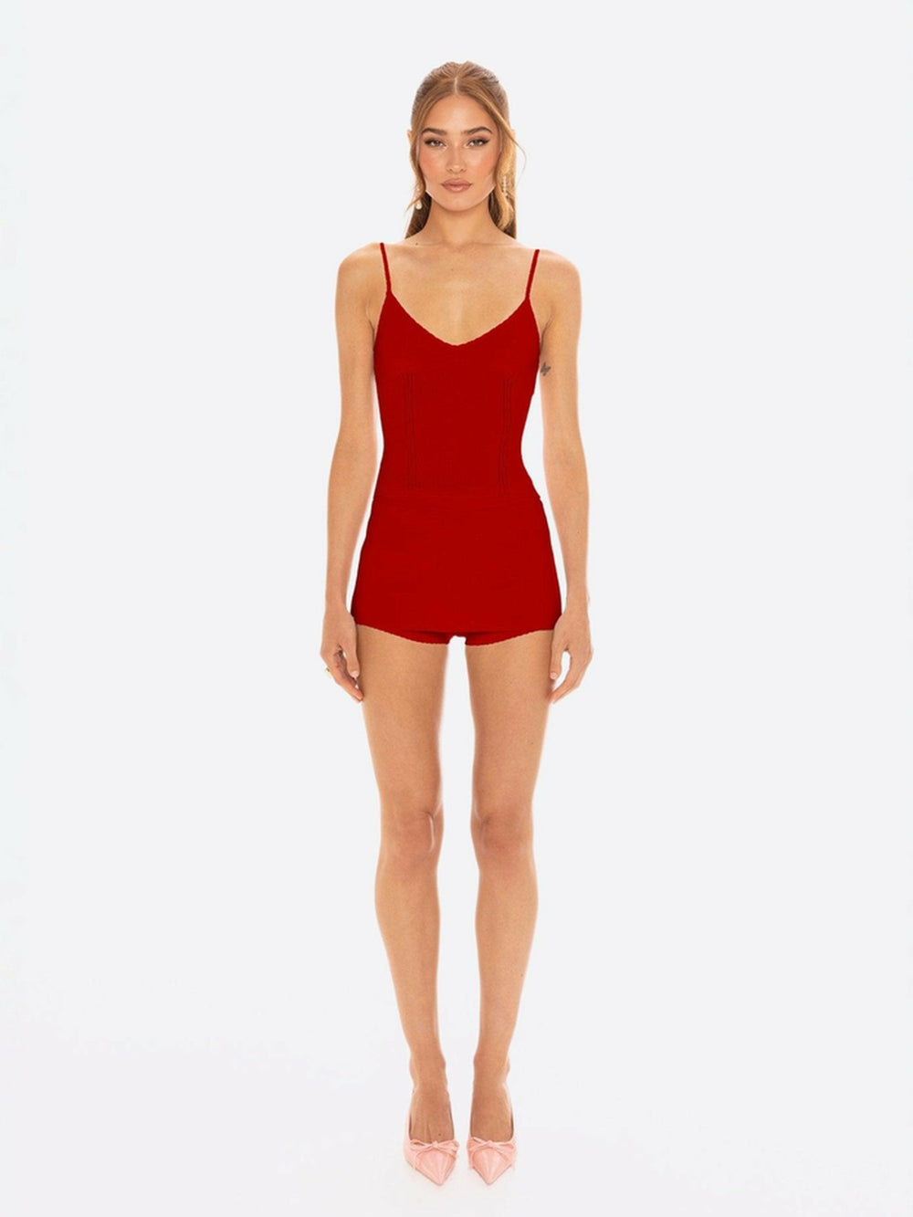 Carrie Top: Red Knit Top for Date Night | Nana Jacqueline