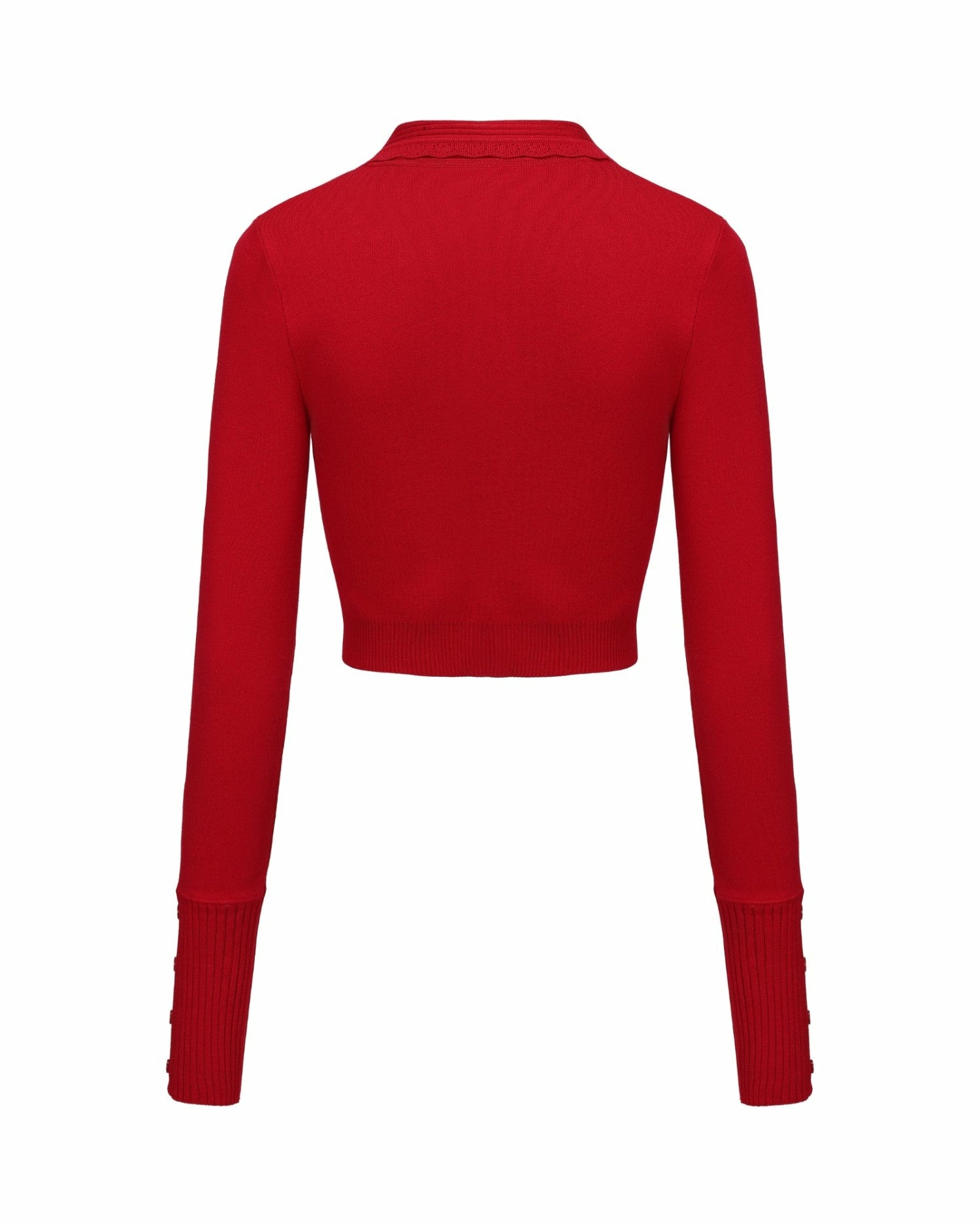 Jenna Cardigan: Red Cardigan for Brunch | Nana Jacqueline