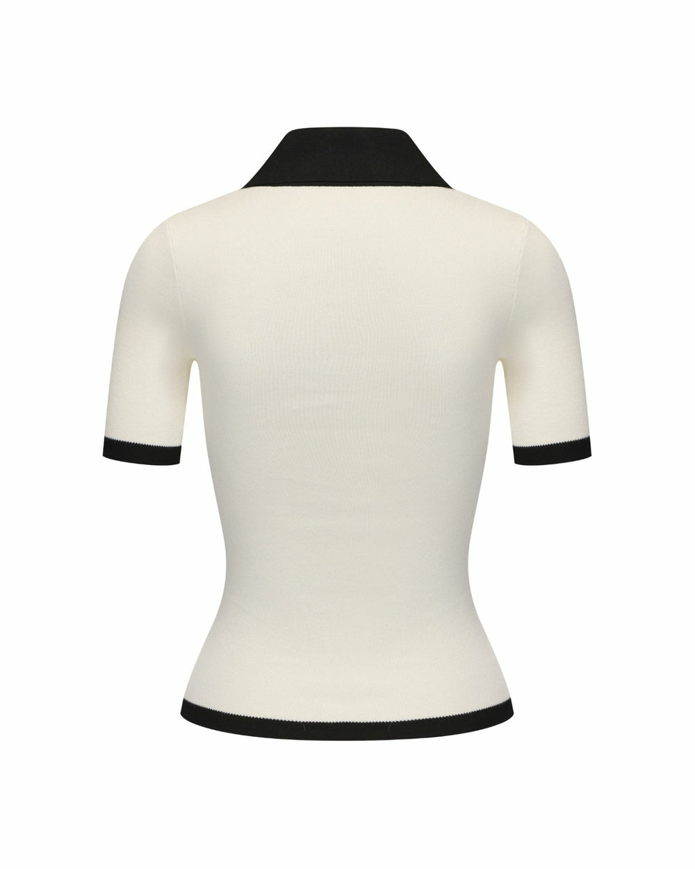 Hazel Polo Top: White Polo Top for Brunch | Nana Jacqueline