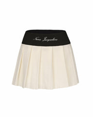 Hazel Skirt: White Skirt for Tennis Club Outfit | Nana Jacqueline