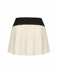 Hazel Skirt: White Skirt for Tennis Club Outfit | Nana Jacqueline