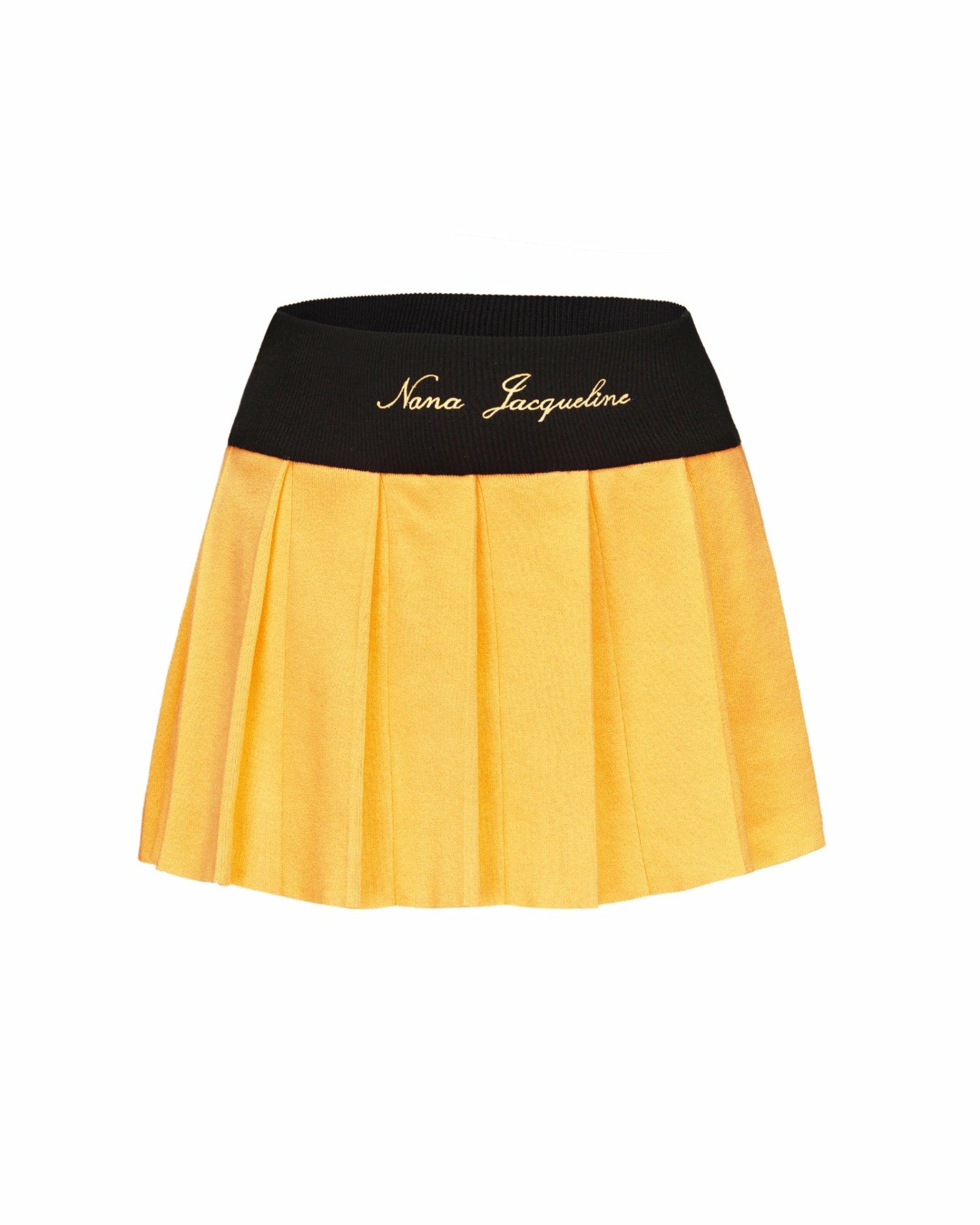 Hazel Skirt: Yellow Mini Skirt for Country Club Brunch | Nana Jacqueline