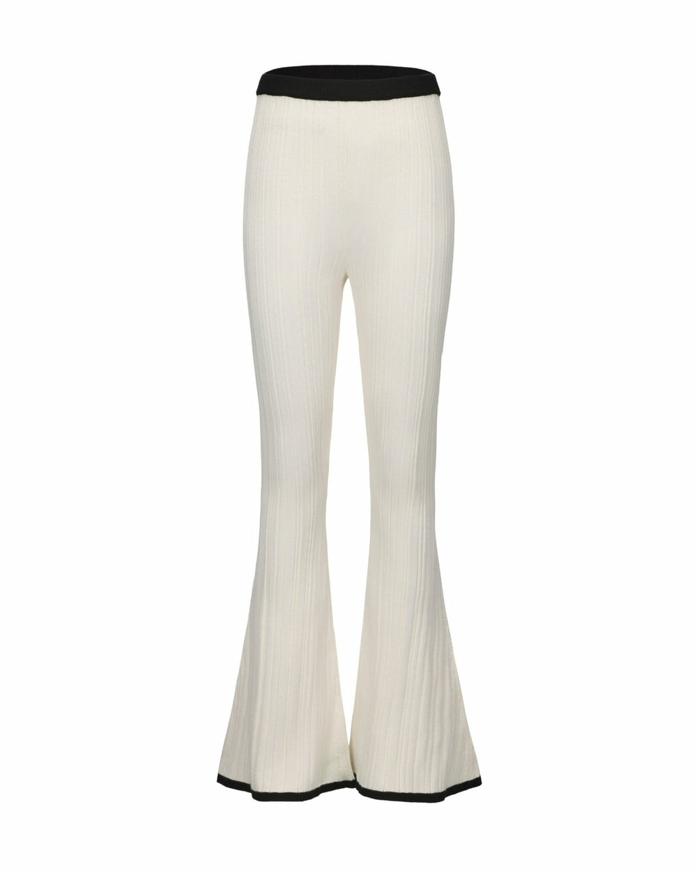Eliza Pants: White Knit Pants for Country Club Brunch | Nana Jacqueline