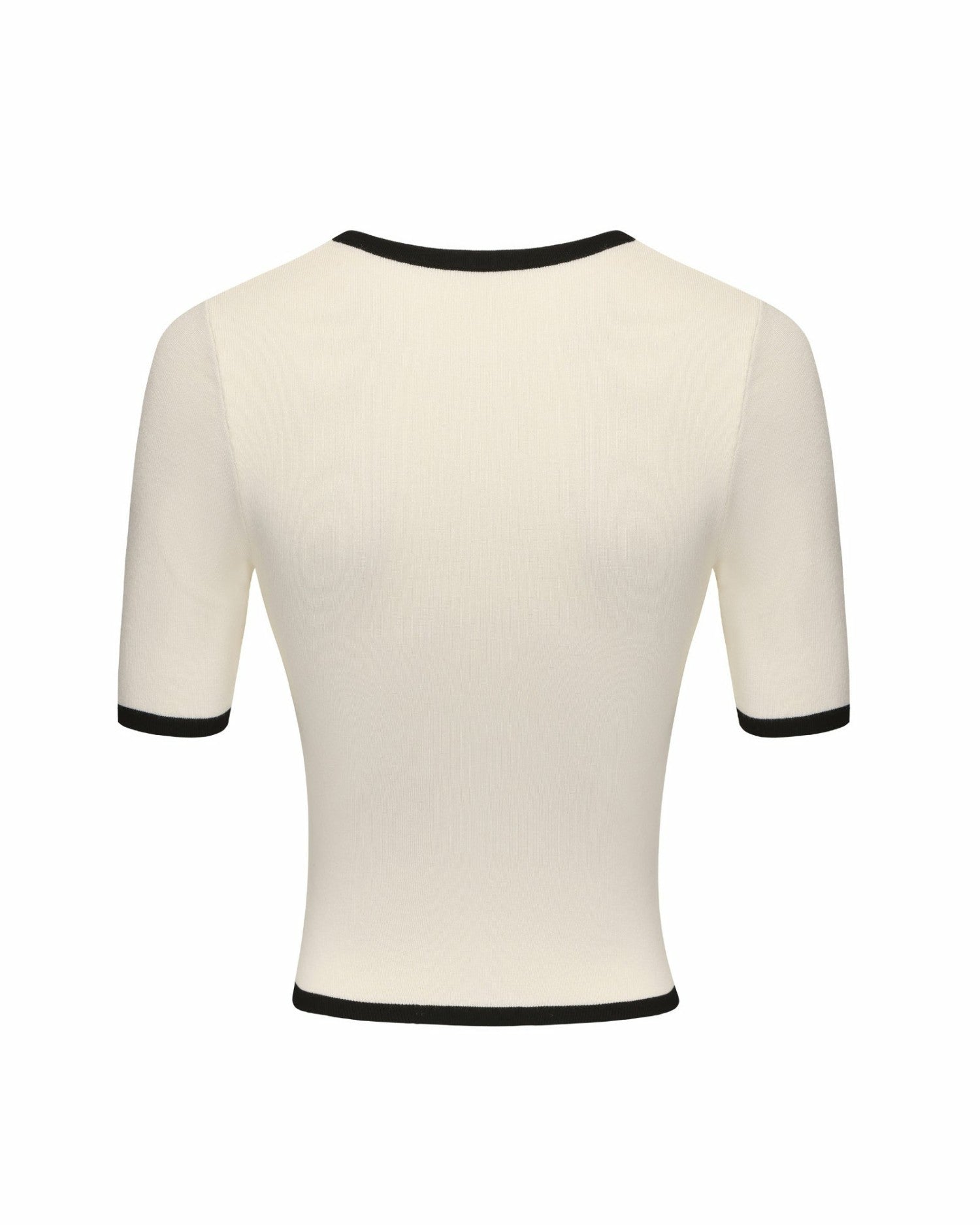 Luna Top: White Knit Top for Country Club Brunch | Nana Jacqueline