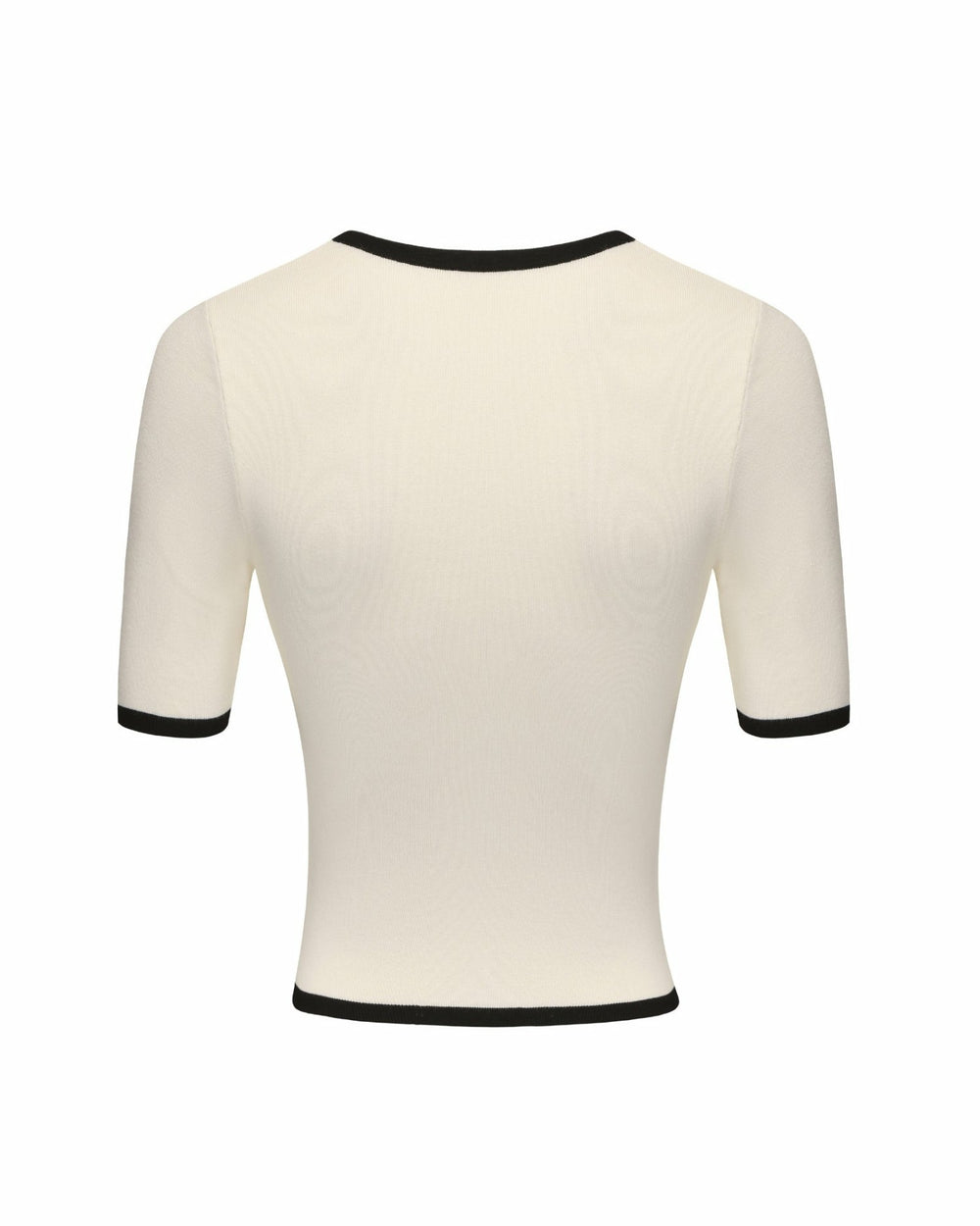 Luna Top: White Knit Top for Country Club Brunch | Nana Jacqueline