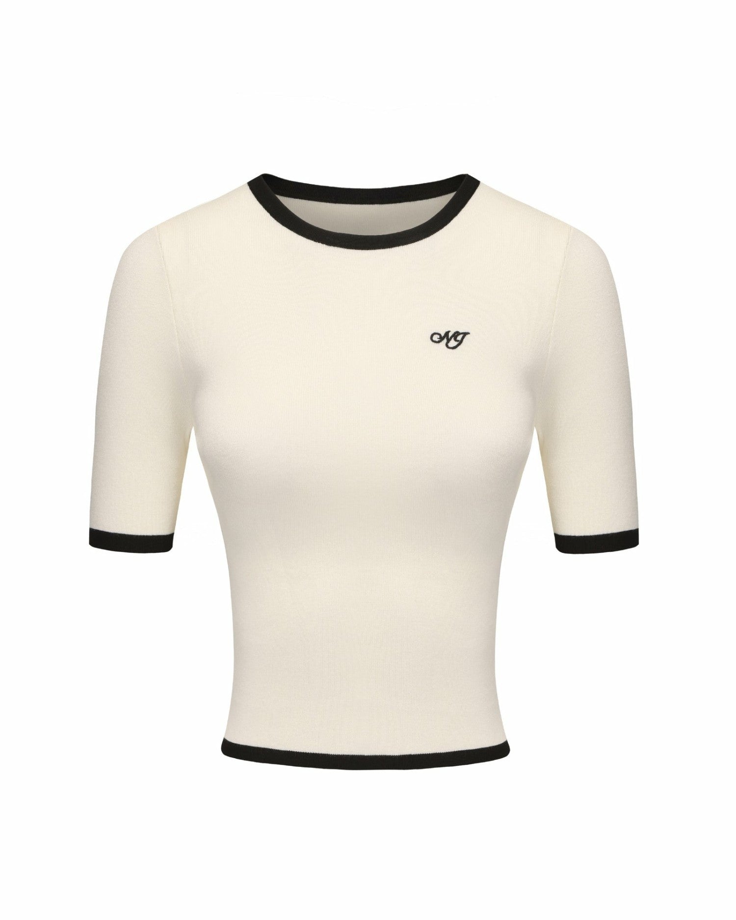 Luna Top: White Knit Top for Country Club Brunch | Nana Jacqueline