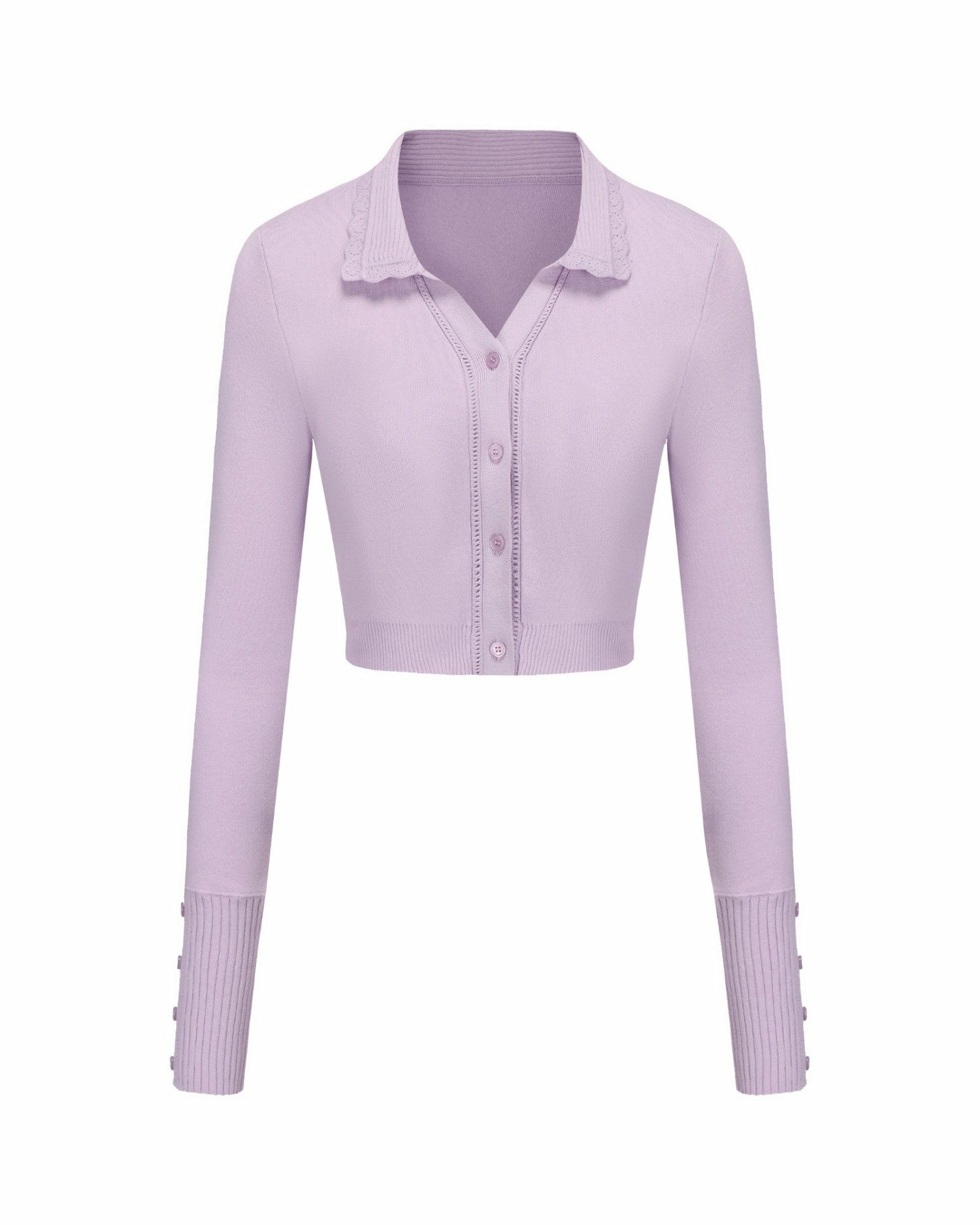 Jenna Cardigan: Purple Knit Cardigan for Brunch | Nana Jacqueline