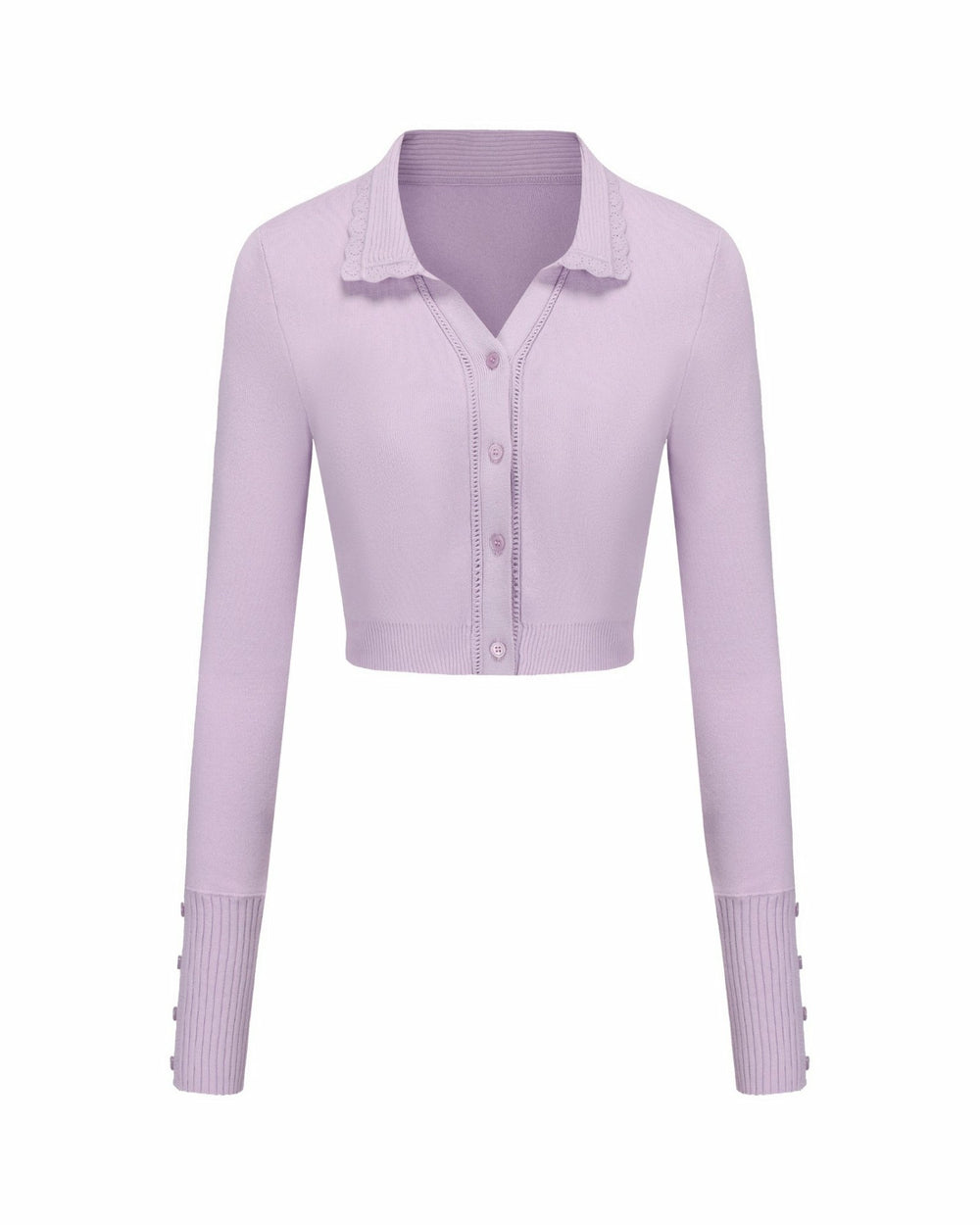 Jenna Cardigan: Purple Knit Cardigan for Brunch | Nana Jacqueline