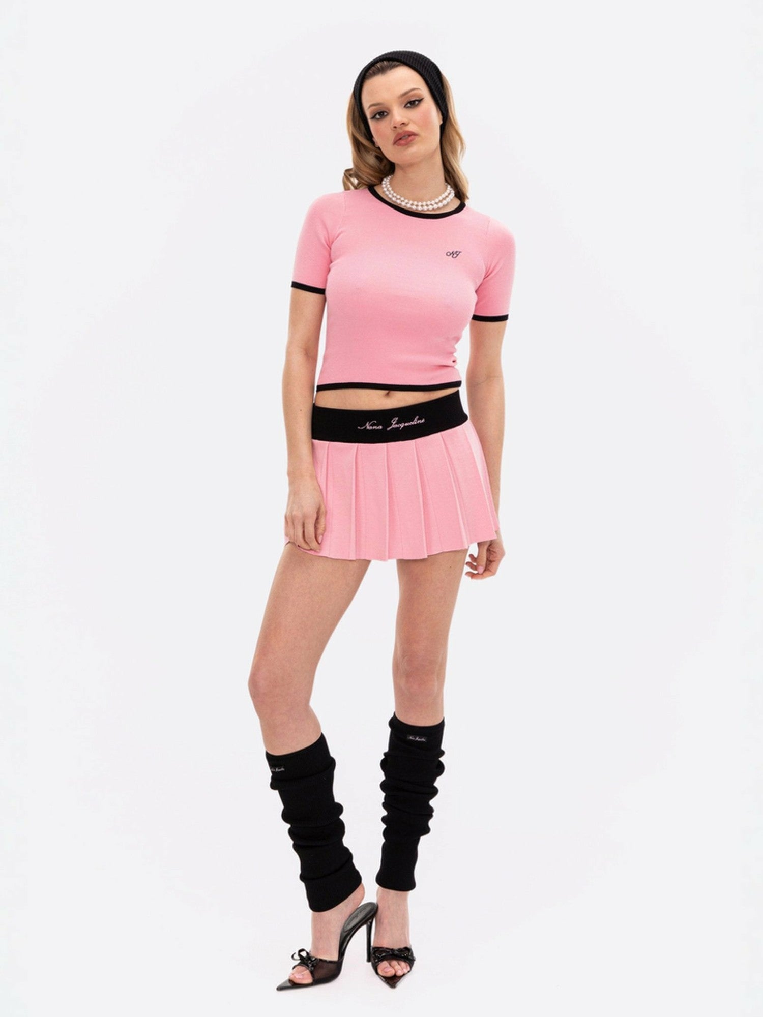 Luna Top: Pink Knit Top for Brunch | Nana Jacqueline