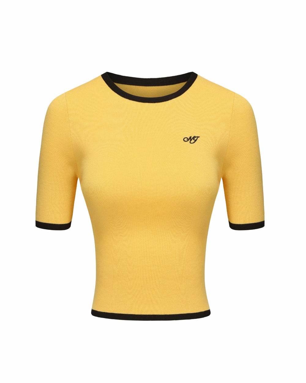 Luna Top: Yellow Knit Top for Country Club Brunch | Nana Jacqueline