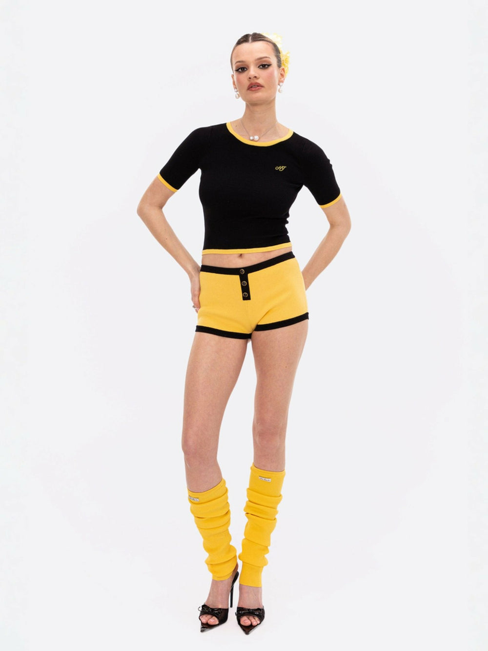 Luna Top: Black Knit Top for Resort Brunch | Nana Jacqueline