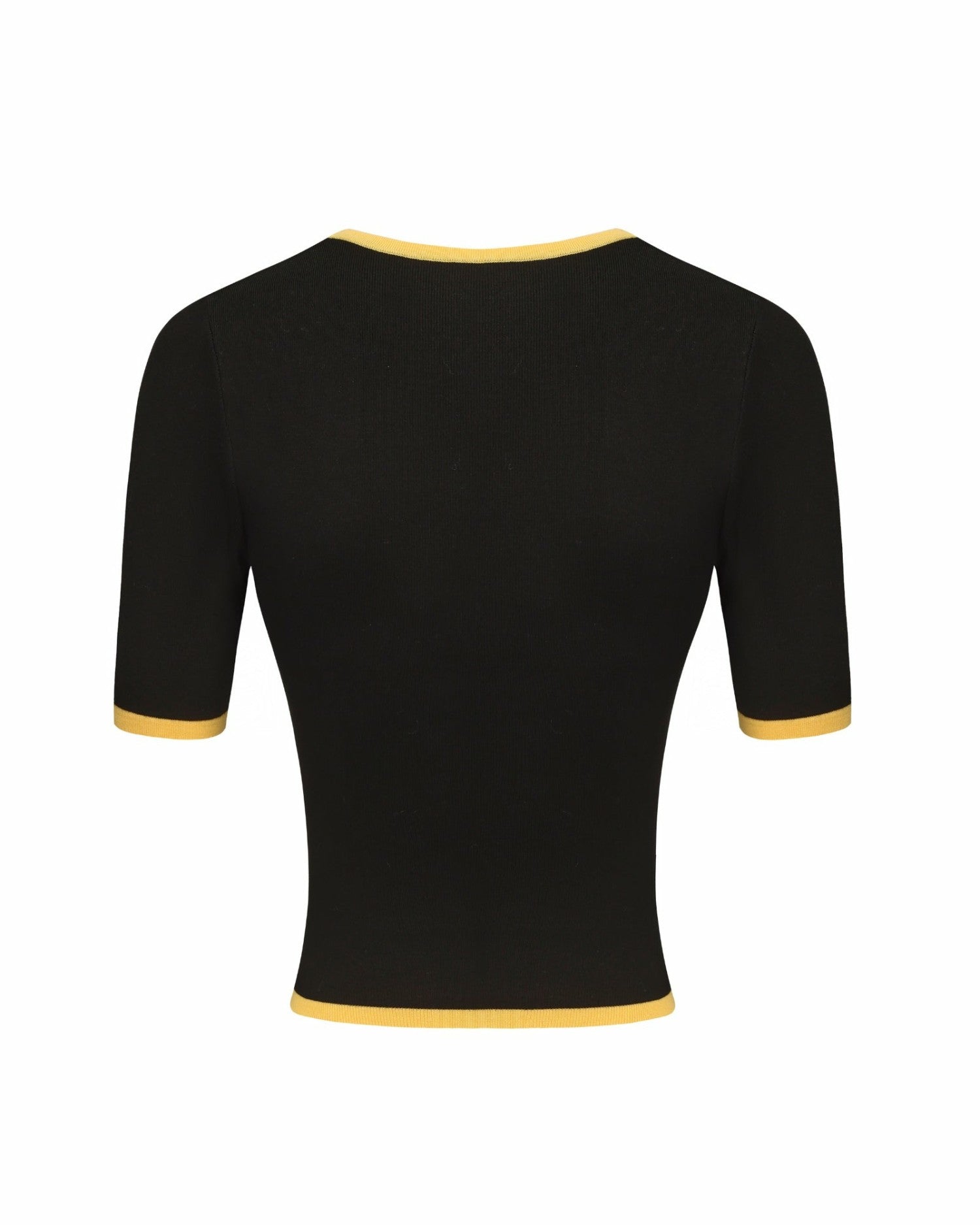 Luna Top: Black Knit Top for Resort Brunch | Nana Jacqueline