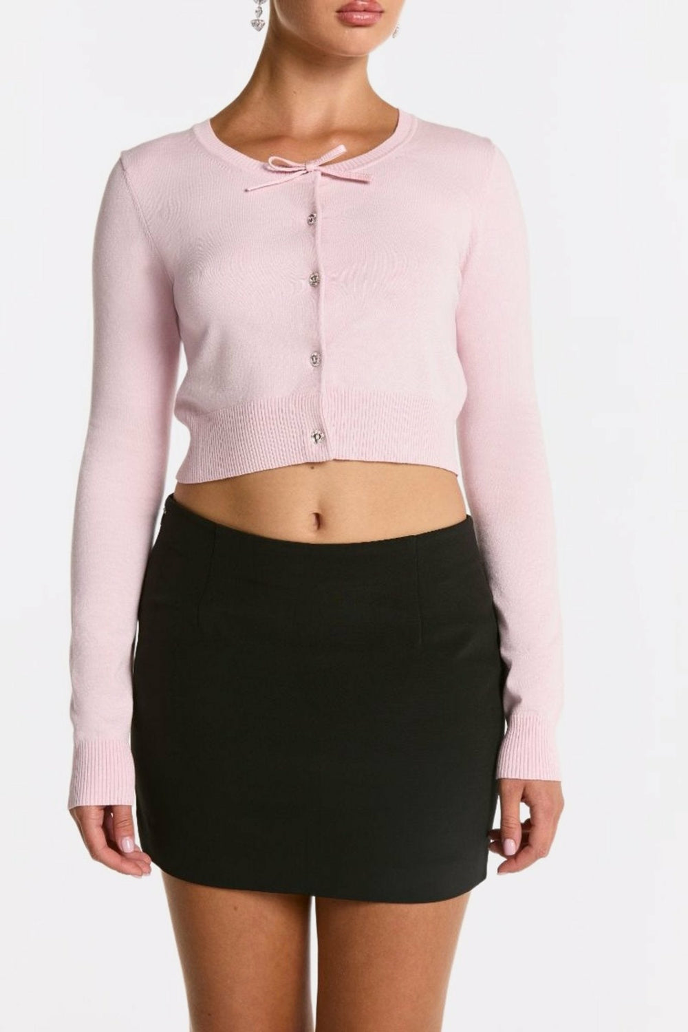 Audrina Cardigan: Pink Cardigan for Brunch | Nana Jacqueline