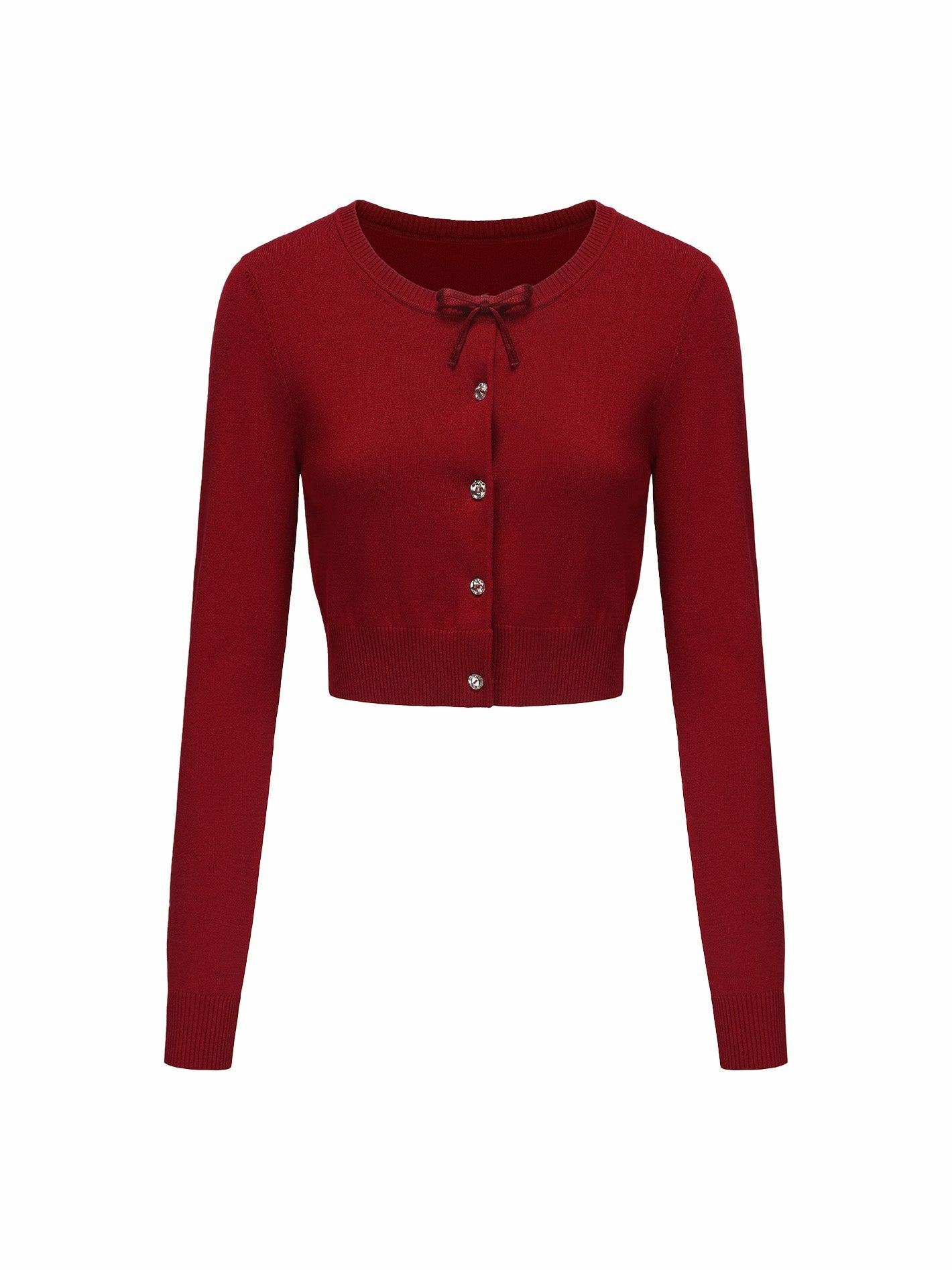 Audrina Cardigan: Red Cardigan for Brunch | Nana Jacqueline