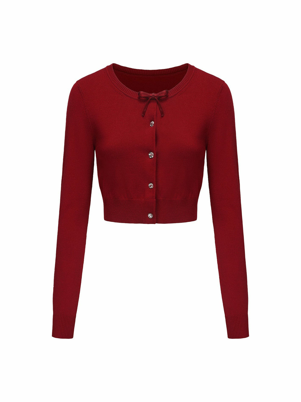 Audrina Cardigan: Red Cardigan for Brunch | Nana Jacqueline