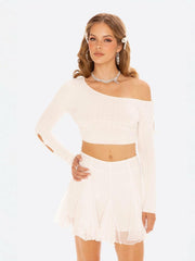 Zara Top: White Top for Date Night | Nana Jacqueline