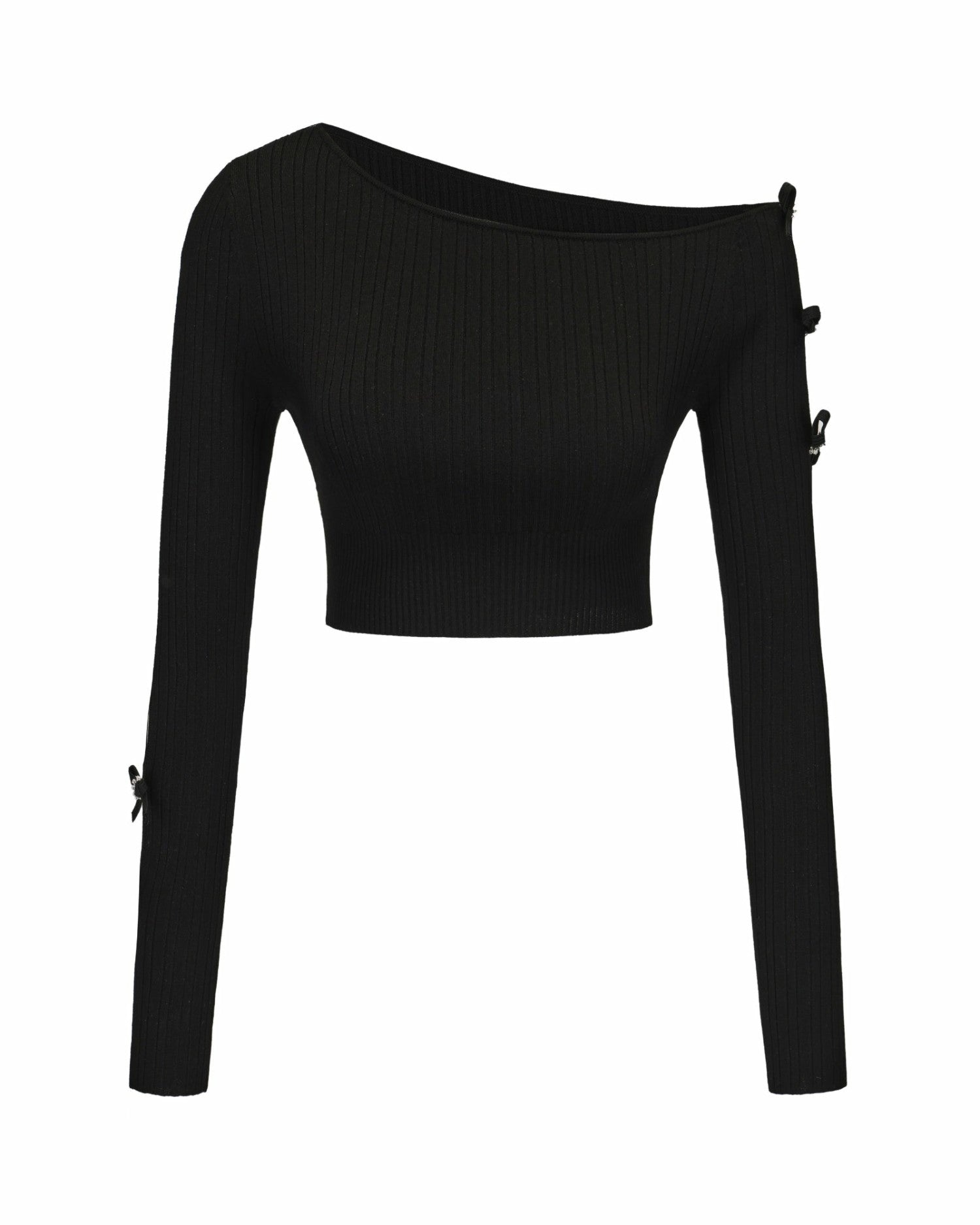 Zara Top: Black Knit Top for Date Night | Nana Jacqueline
