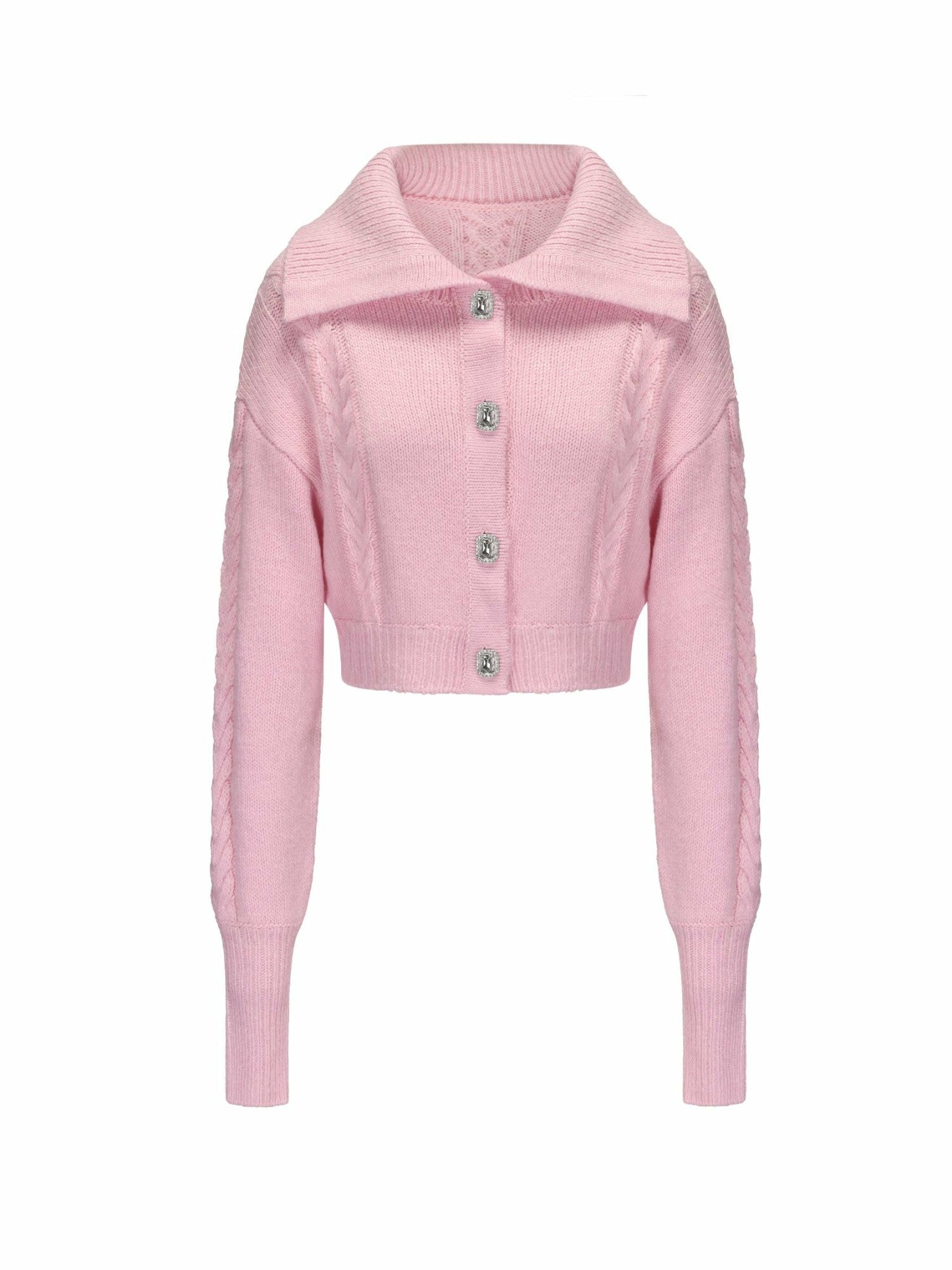 Addison Coat + Scarf Set: Pink Knit Set for Resort Brunch | Nana Jacqueline