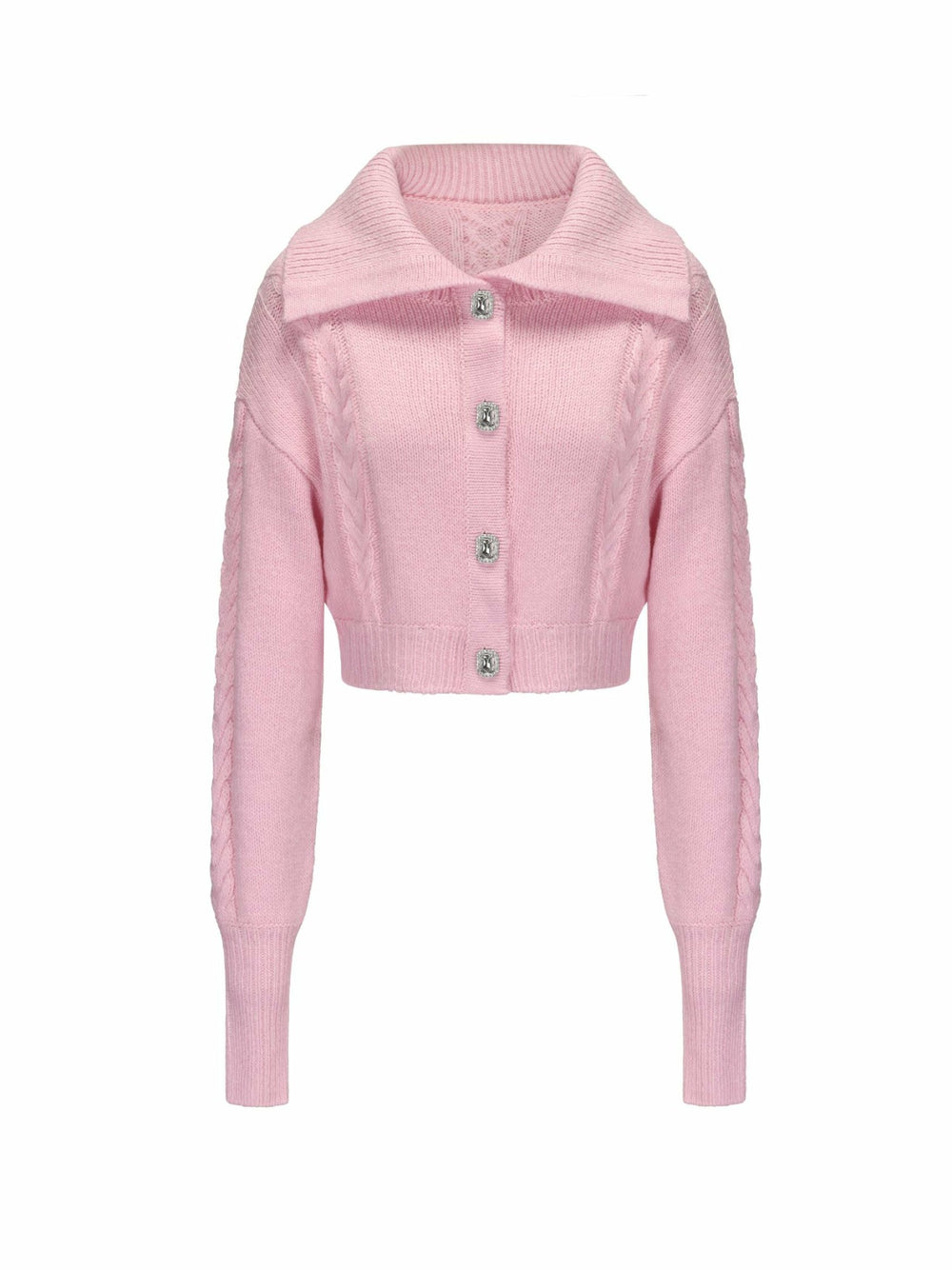Addison Coat + Scarf Set: Pink Knit Set for Resort Brunch | Nana Jacqueline