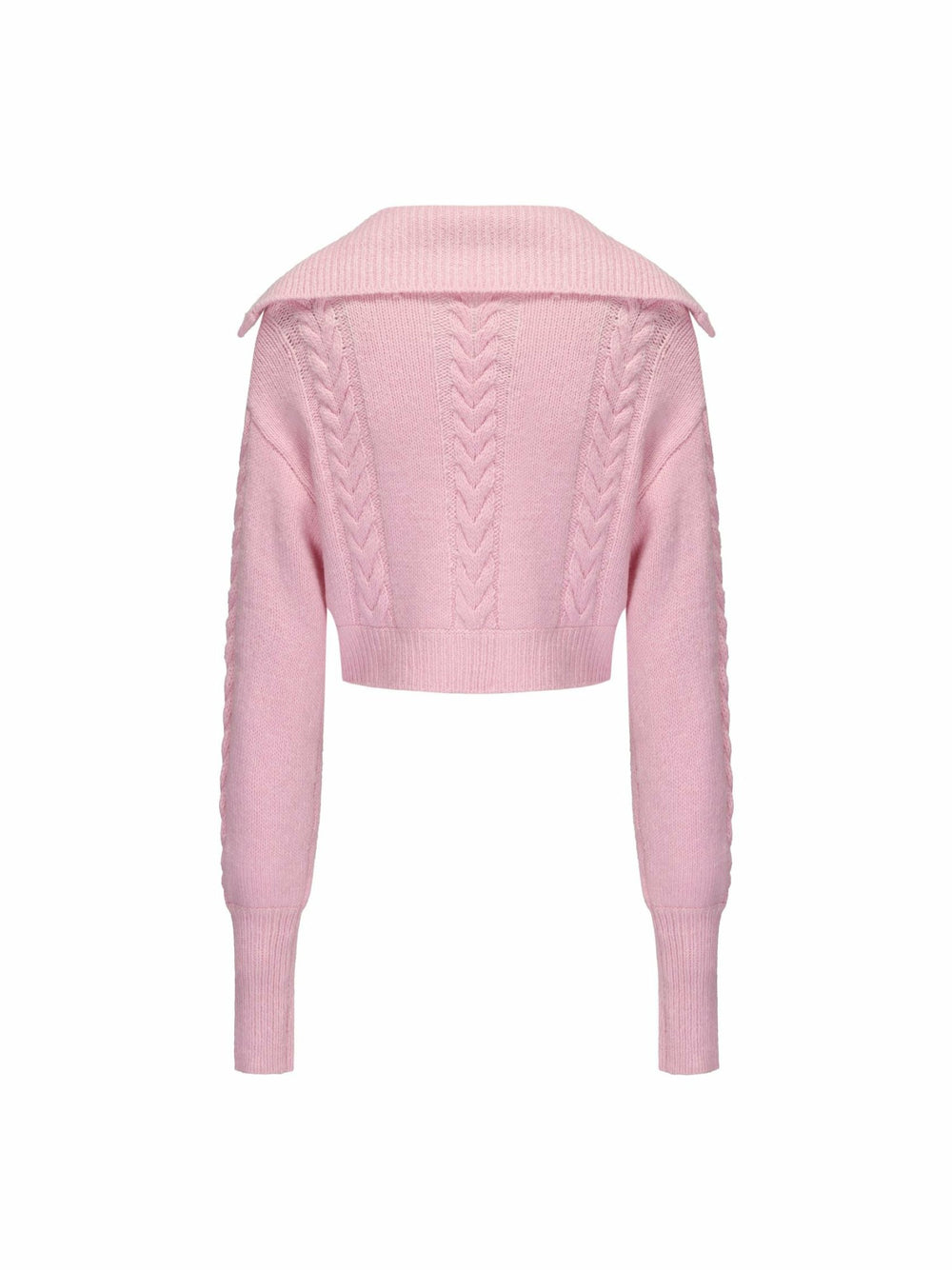 Addison Coat + Scarf Set: Pink Knit Set for Resort Brunch | Nana Jacqueline