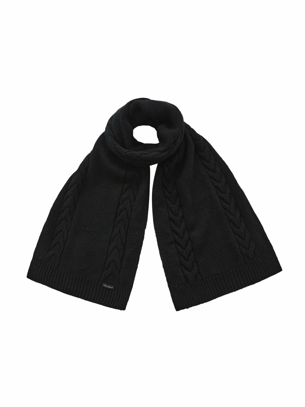 Addison Coat + Scarf Set: Black Knit Set for Date Night | Nana Jacqueline